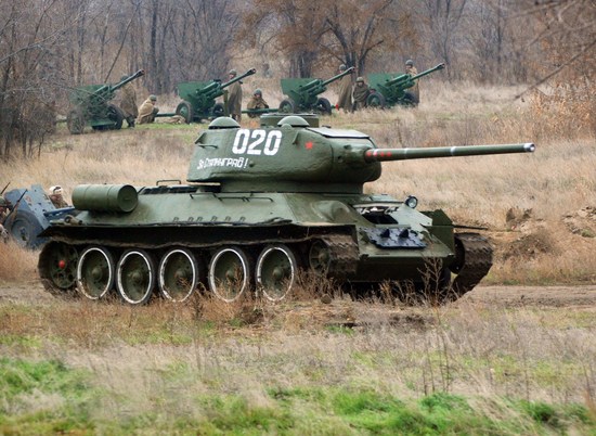 2 Февраля у «Гасителя» в Волгограде пройдет выставка военной техники
